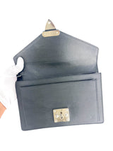 Louis Vuttion Black Epi Leather Pochette Sellier Dragonne Clutch Bag