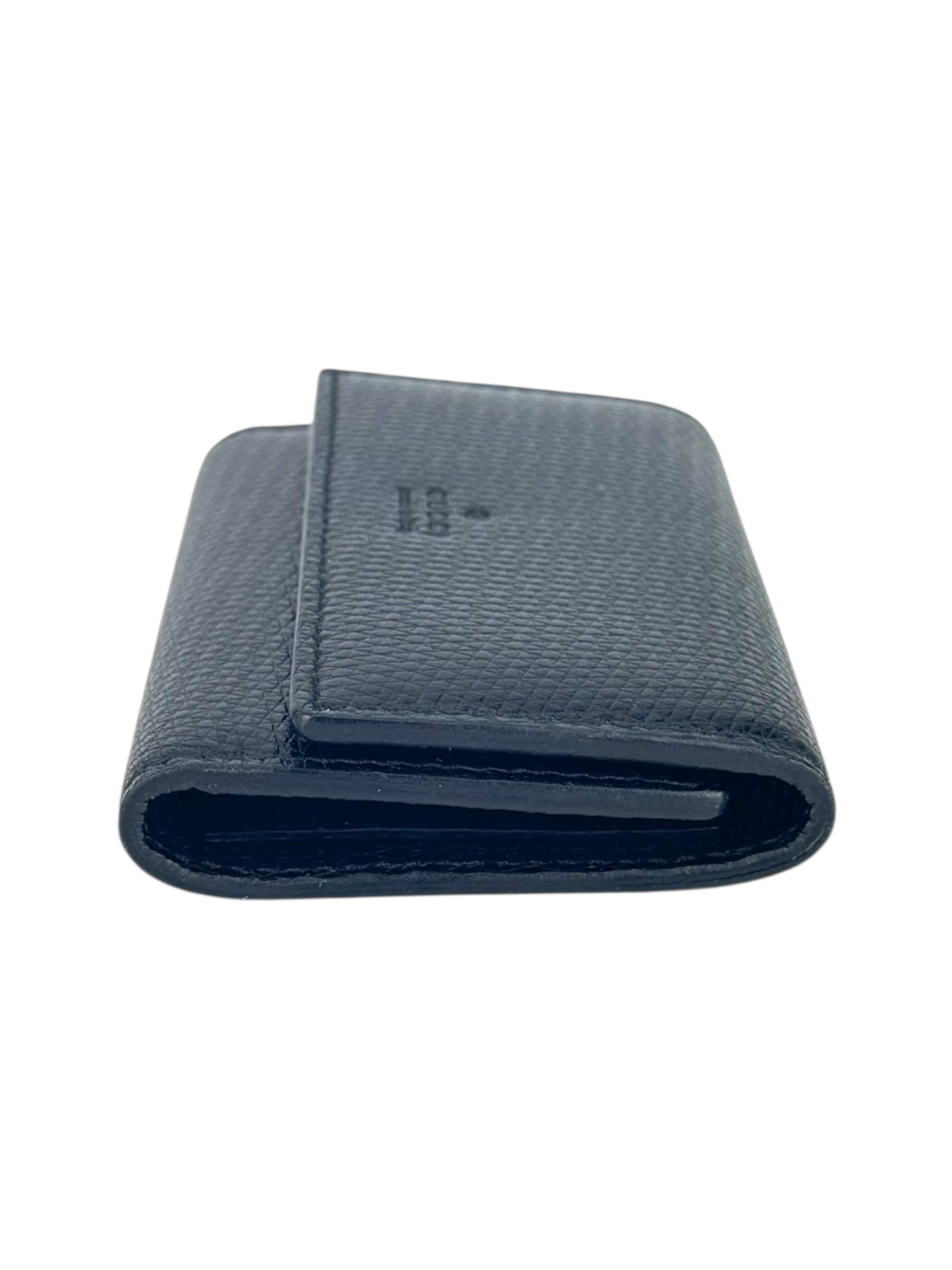 Gucci Black Leather 6-Ring Key Case