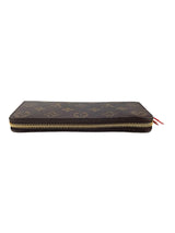 Louis Vuitton Monogram Canvas Leather Portefeuille Clemence Wallet