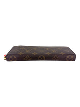 Louis Vuitton Monogram Canvas Leather Portefeuille Clemence Wallet