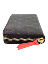 Louis Vuitton Monogram Canvas Leather Portefeuille Clemence Wallet
