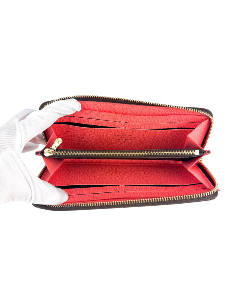 Louis Vuitton Monogram Canvas Leather Portefeuille Clemence Wallet
