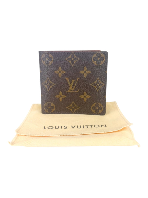 Louis Vuitton Monogram Canvas Leather Marco Bifold Wallet