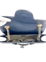 Gucci Navy Microguccisma Emily Shoulder Bag