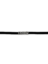 Christian Dior Black Velvet J'adior Choker Neckace