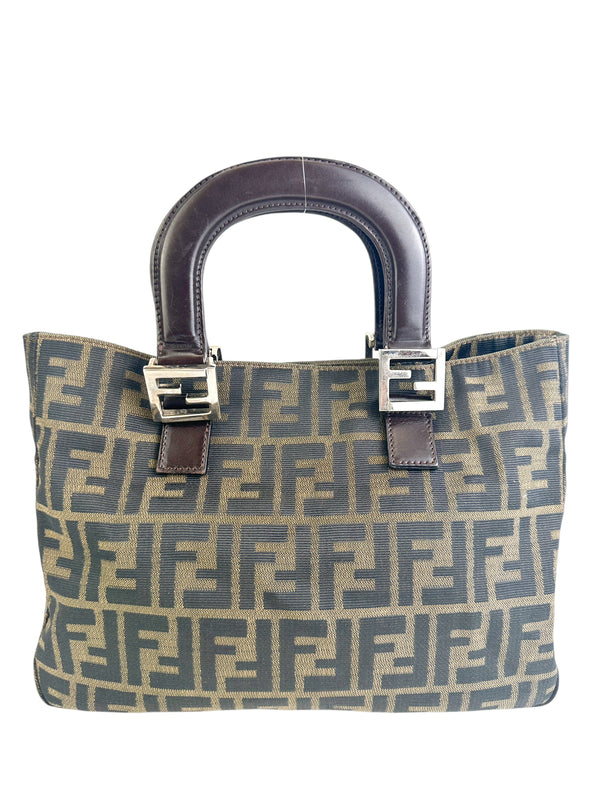 Fendi Zucca Small Tote