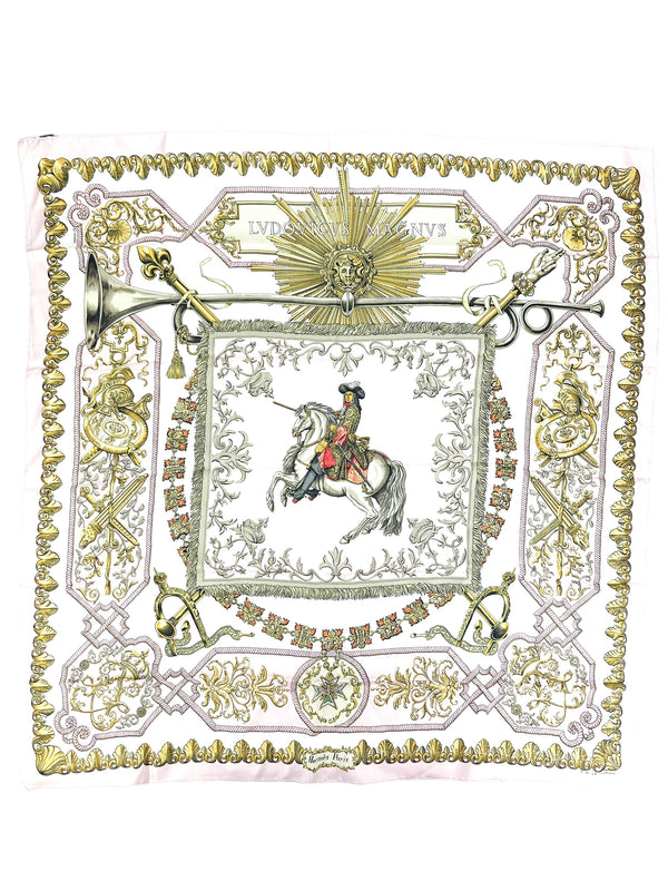 Hermes Pink Magnus 90cm Scarf