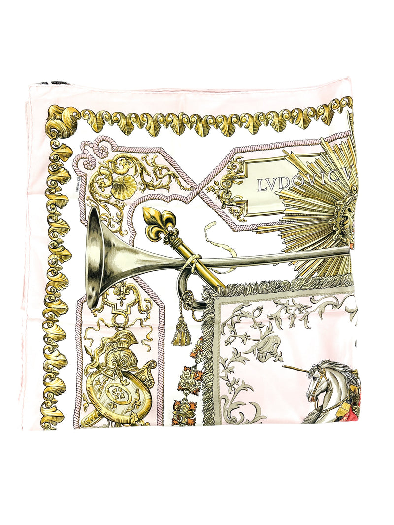 Hermes Pink Magnus 90cm Scarf