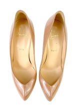 Christian Louboutin Beige Patent Leather Pumps Size 39.5