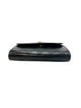 Chanel Vintage Black Lambskin Flap Bag Small