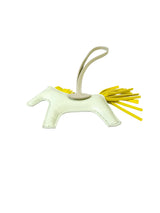 Hermès Light Green Rodeo Bag Charm (Full Set)
