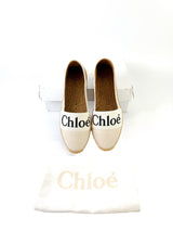 Chloe Woody Espadrilles Size 40