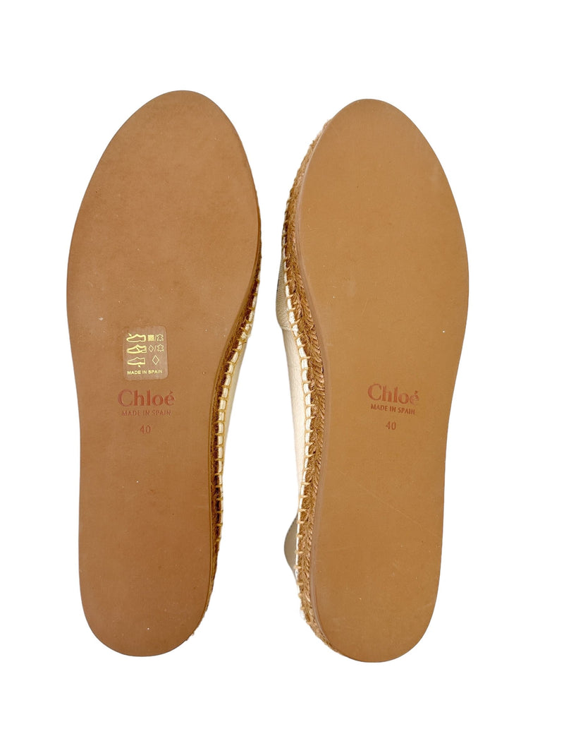 Chloe Woody Espadrilles Size 40