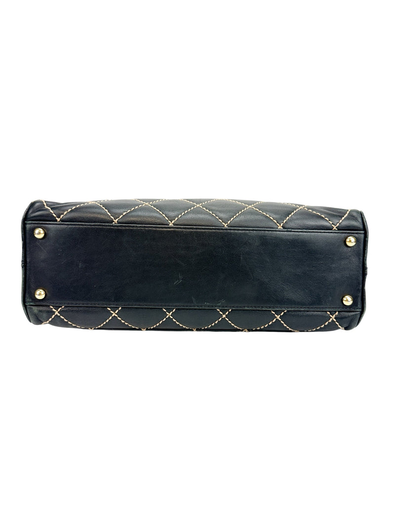 Chanel Black Wild Stitch Bag