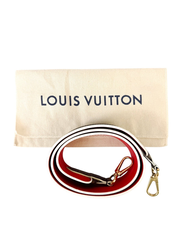 Louis Vuitton Monogram Rouge Wide Shoulder Strap