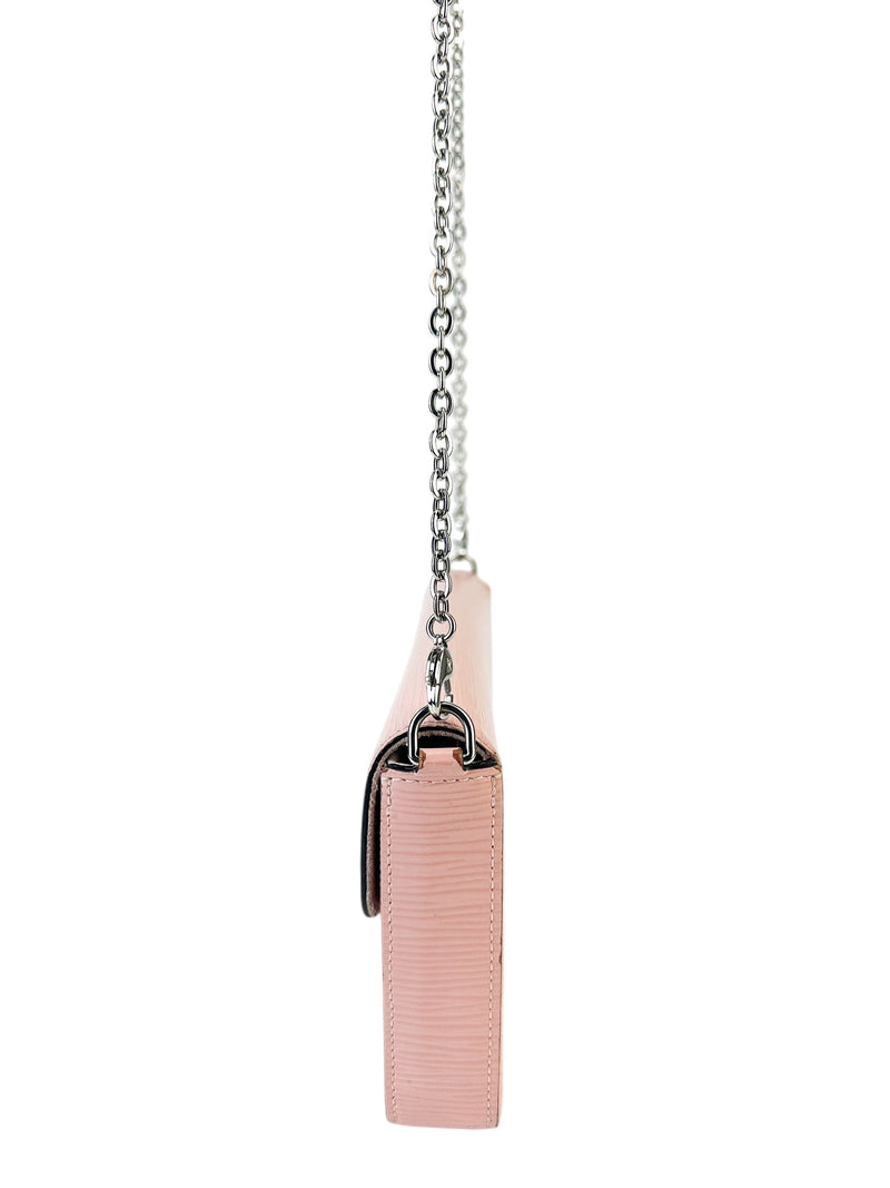 Louis Vuitton Pink Epi Félicie Pochette