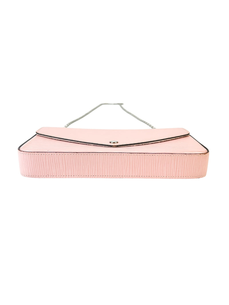 Louis Vuitton Pink Epi Félicie Pochette