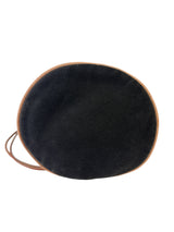 Hermes Black Polochon Canvas Backpack PM