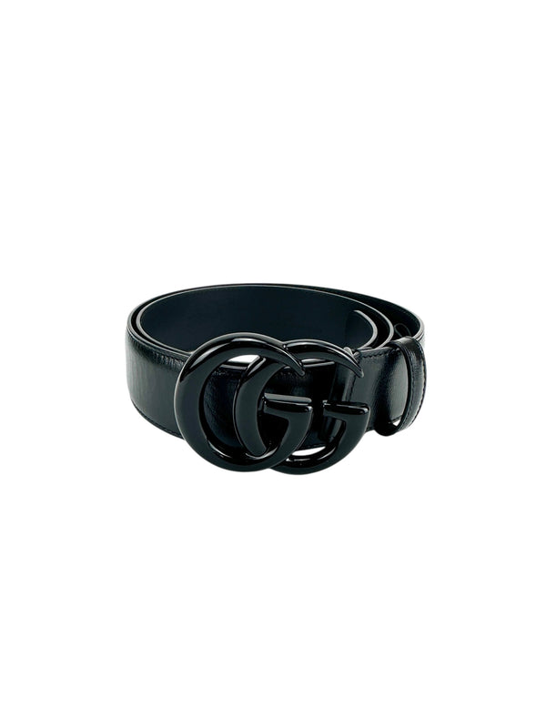 Gucci Black Calfskin Marmount 40mm Belt 85/34 (Full Set)