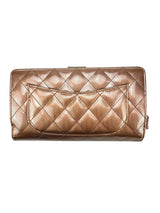 Chanel Bronze Patent Leather Wallet