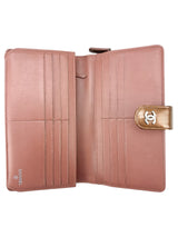 Chanel Bronze Patent Leather Wallet