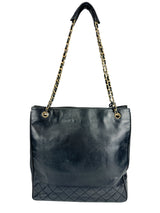 Chanel Black Lambskin Tote