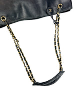 Chanel Black Lambskin Tote