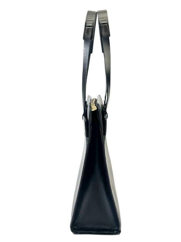 Louis Vuitton Black Epi Croisette Tote/Bag PM