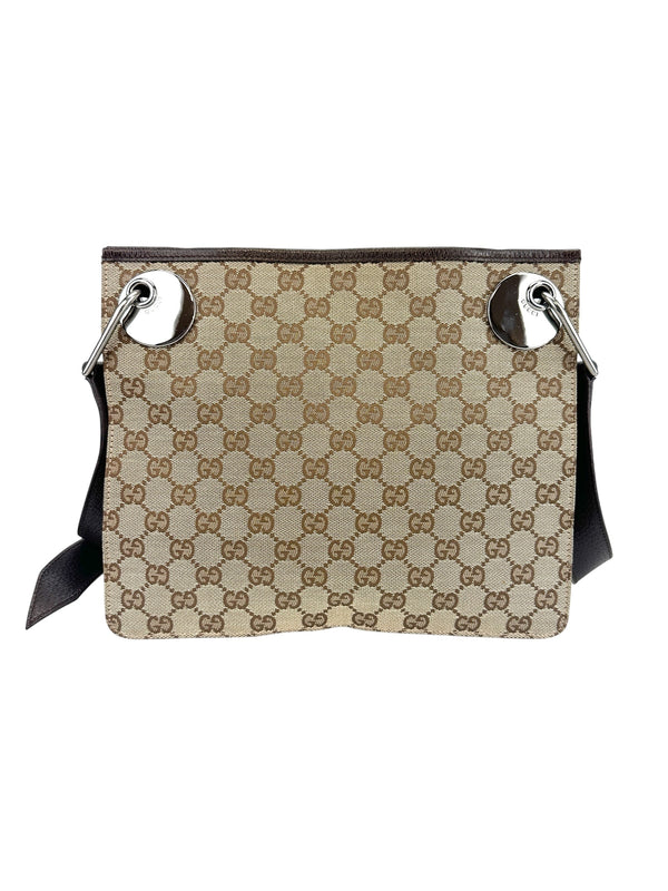 Gucci GG Canvas Square Crossbody Bag