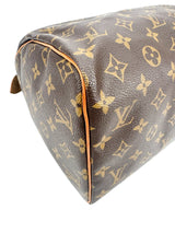 Louis Vuitton Vintage Monogram Canvas Speedy 30