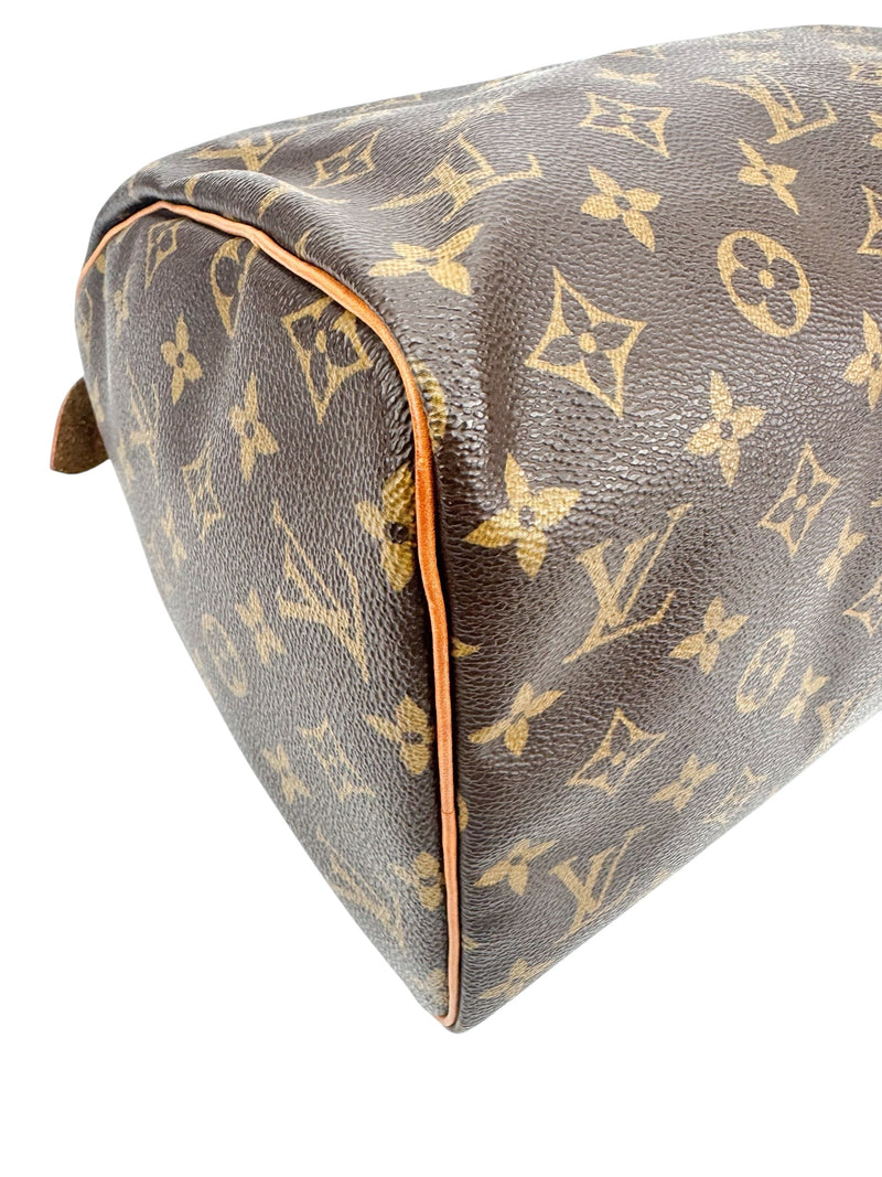 Louis Vuitton Vintage Monogram Canvas Speedy 30