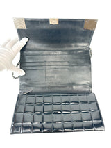 Chanel Black Patent Chocolate Bar Shoulder Bag