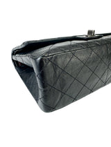 Chanel Reissue Black Calfskin Double Flap
