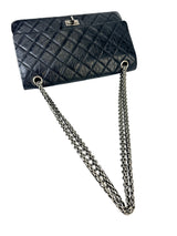 Chanel Reissue Black Calfskin Double Flap