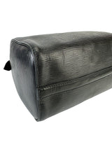 Louis Vuitton Black Epi Speedy 25