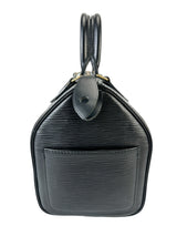 Louis Vuitton Black Epi Speedy 25
