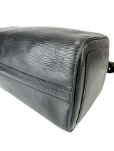 Louis Vuitton Black Epi Speedy 25