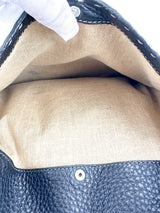 Fendi Black Leather Sellaria Crossbody Bag