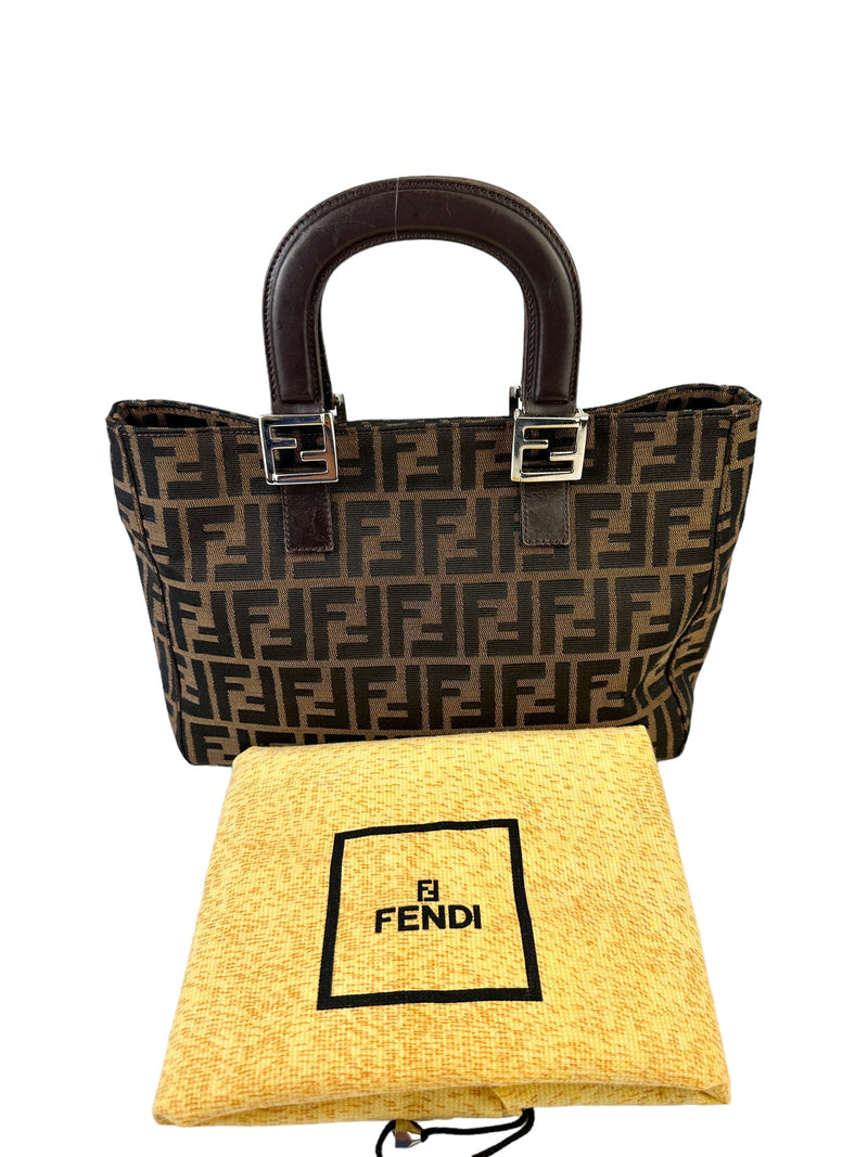 Fendi Zucca Small Tote