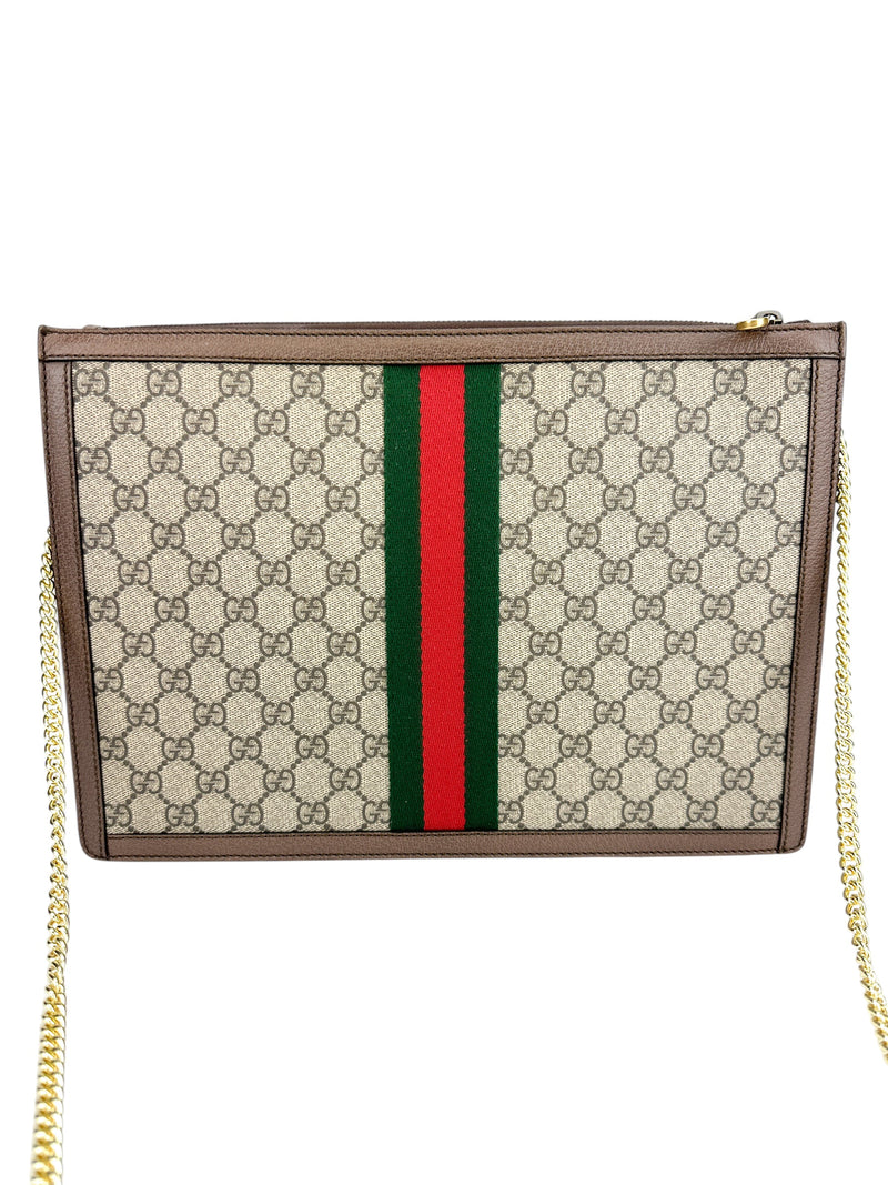 Gucci Supreme Canvas Clutch