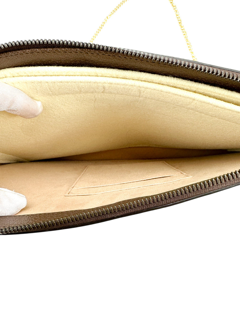 Gucci Supreme Canvas Clutch