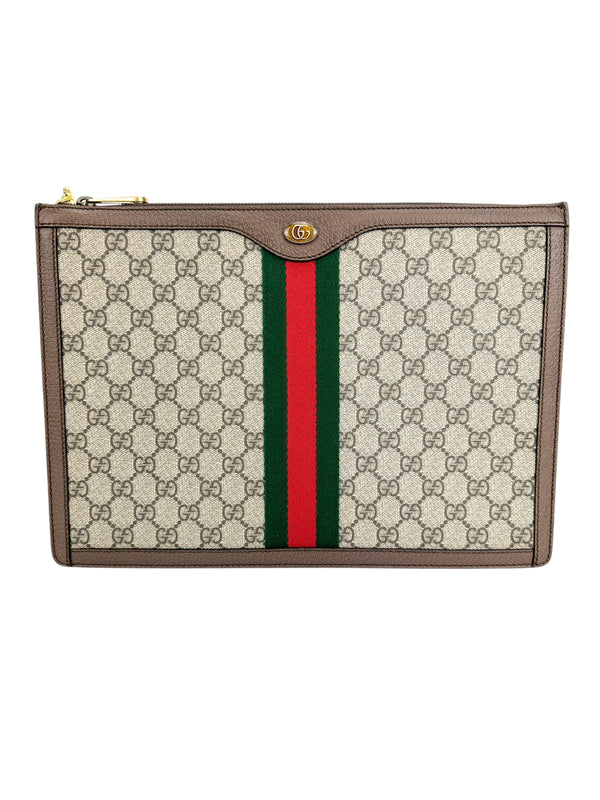 Gucci Supreme Canvas Clutch