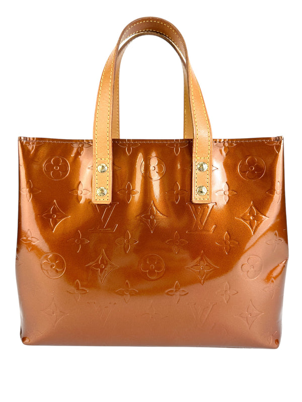 Louis Vuitton Vintage Bronze Vernis Reade Tote