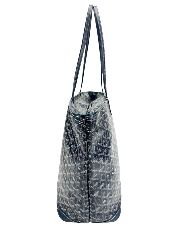 Goyard Blue Goyardine Artois PM