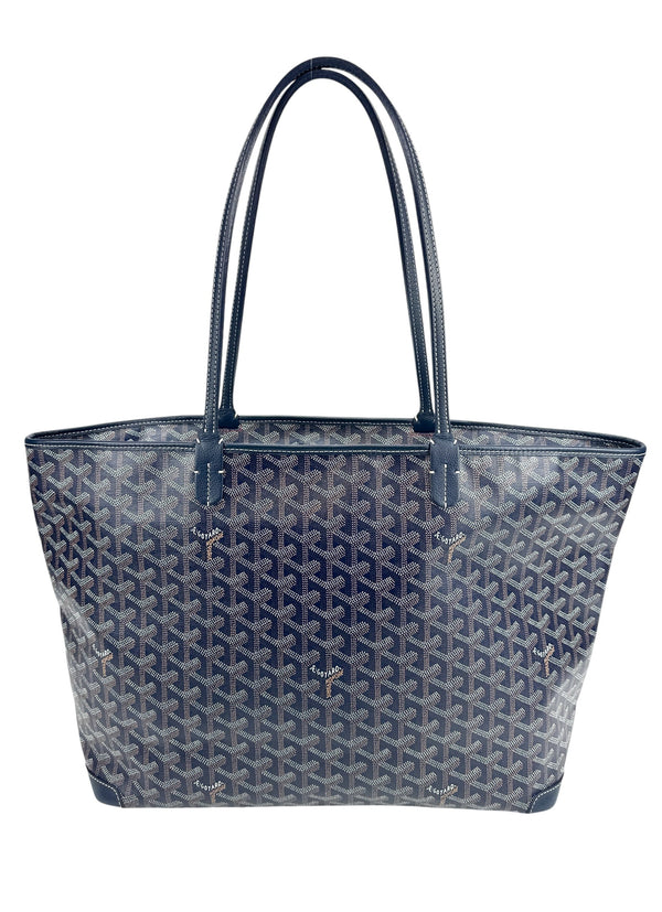 Goyard Blue Goyardine Artois PM