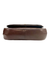 Chanel Vintage Brown Lambskin Double Flap (Full Set)