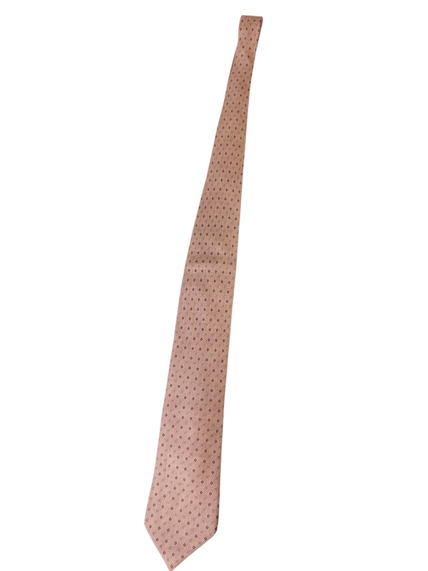 Hermès Men's XO Bordeaux Silk Tie
