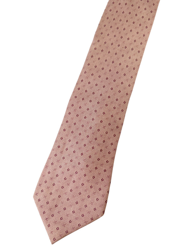 Hermès Men's XO Bordeaux Silk Tie