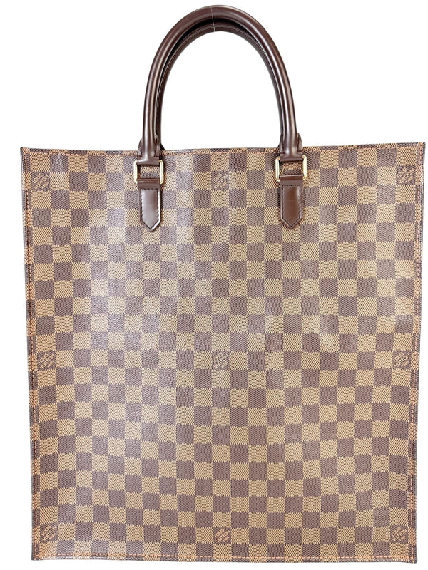 Louis Vuitton Damier Ebene Sac Plat Tote