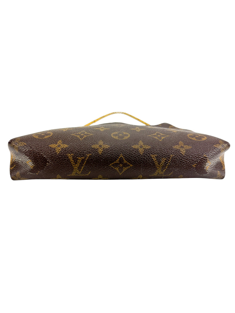 Louis Vuitton Monogram Navy Leather Pallas Shoulder Bag